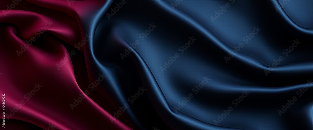 Fototapeta premium Elegant Velvet Silk Drapes Abstract Background for Luxury Design