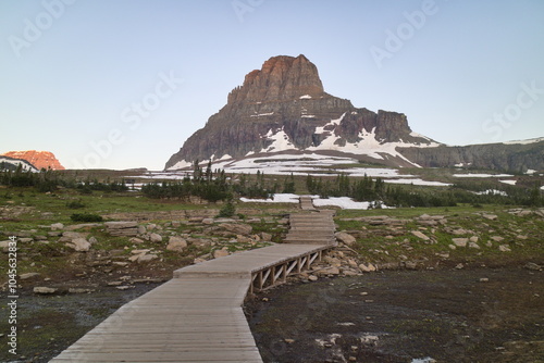 logan pass visitor center in the middle of the Glacier national park, Browning, MT 59417, United States. 