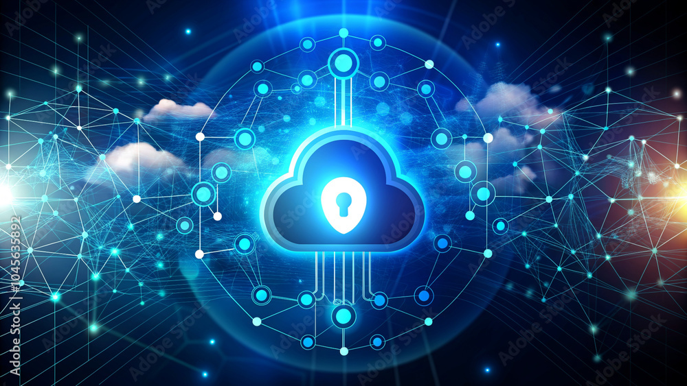 cloud data digital cybersecurity and network protection cloud data digital cybersecurity and network protection