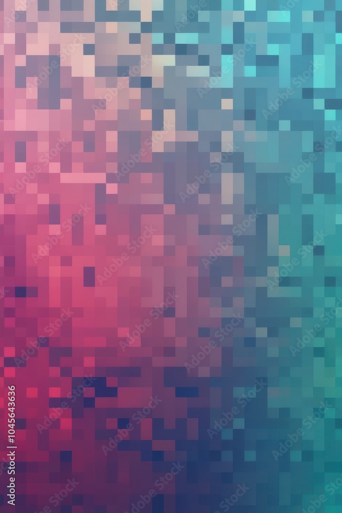 Purple and Blue Pixelated Abstract Background Purple and Blue Pixelated Abstract Background
