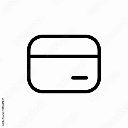 debit card icon sign vector