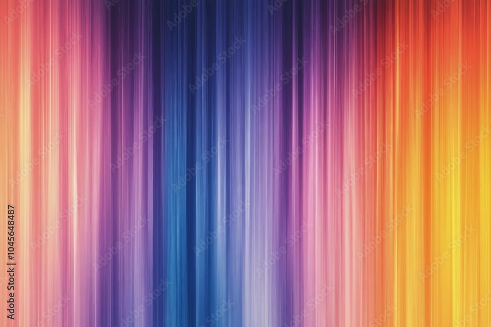 Abstract colorful background with vertical streaks in vibrant shades of purple, orange, and yellow