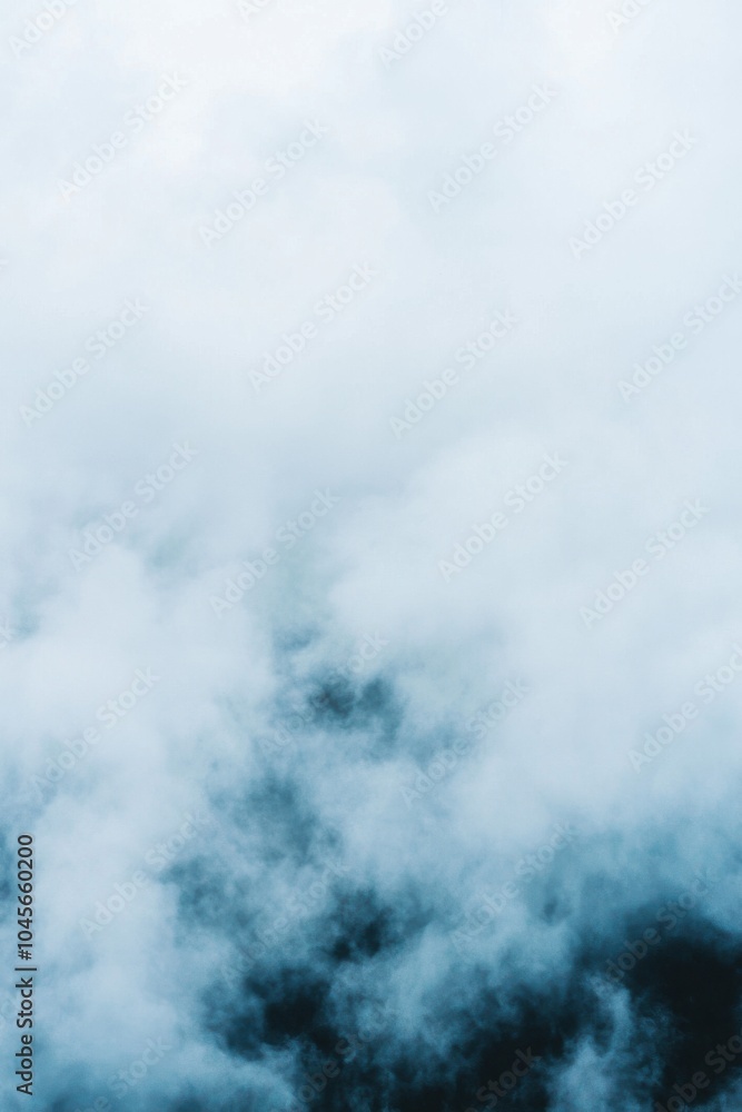 Vast expanse of soft clouds against a serene blue sky. Vast expanse of soft clouds against a serene blue sky.