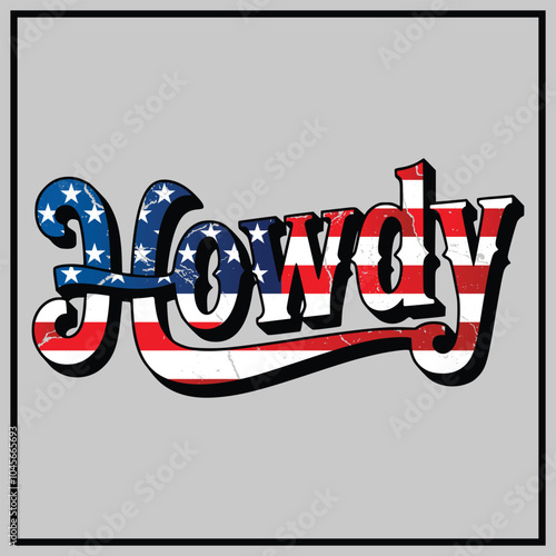 Funny Cowboy T-shirt Design,Cowboy Shirt, Howdy Shirt, Howdy Yall, Heehaw Shirt, Howdy Christmas Design photo