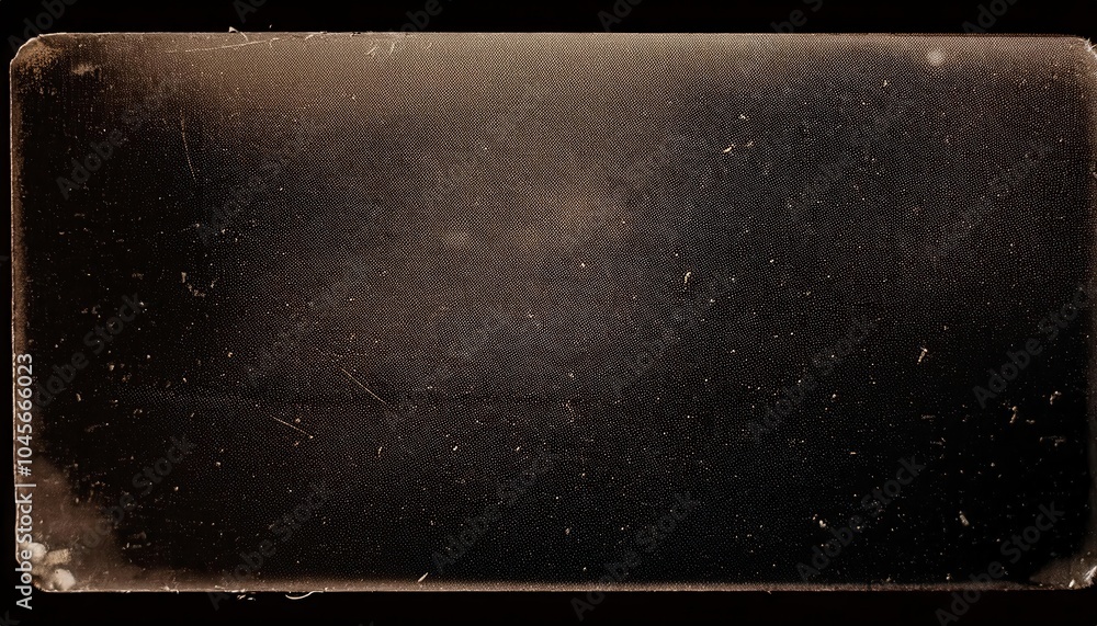 Fototapeta premium Authentic Vintage Film Strip Texture with Heavy Dust, Scratches, and Grain in Monochrome Black and White for Retro Cinematic Effects, Analogue Photography Projects, and Nostalgic Film Reel Background
