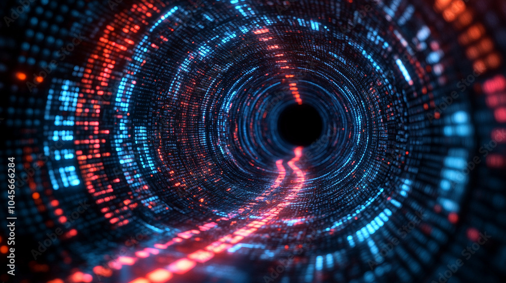 big data technology, featuring an information funnel concept that illustrates the flow and processing of vast amounts of data into actionable insights big data technology, featuring an information funnel concept that illustrates the flow and processing of vast amounts of data into actionable insights