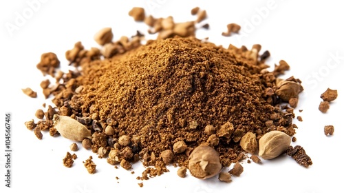 Wallpaper Mural Ground Spices  Cinnamon  Nutmeg  Cloves  Allspice Powder   Spice Blend   Cooking Ingredient   Gourmet Seasoning  White Background Torontodigital.ca
