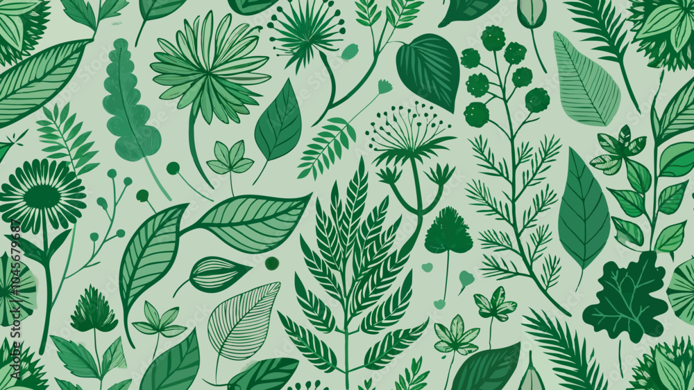 Seamless floral pattern Seamless floral pattern