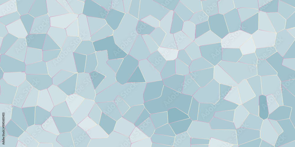 Obraz premium Abstract blue broken stained glass background design with colorful line. geometric polygonal background with different figures. low poly crystal mosaic background. triangle background pattern shape.