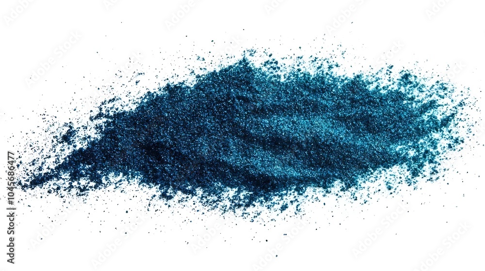 Fototapeta premium Teal Glitter Texture Background Sparkle Shimmer Blue White