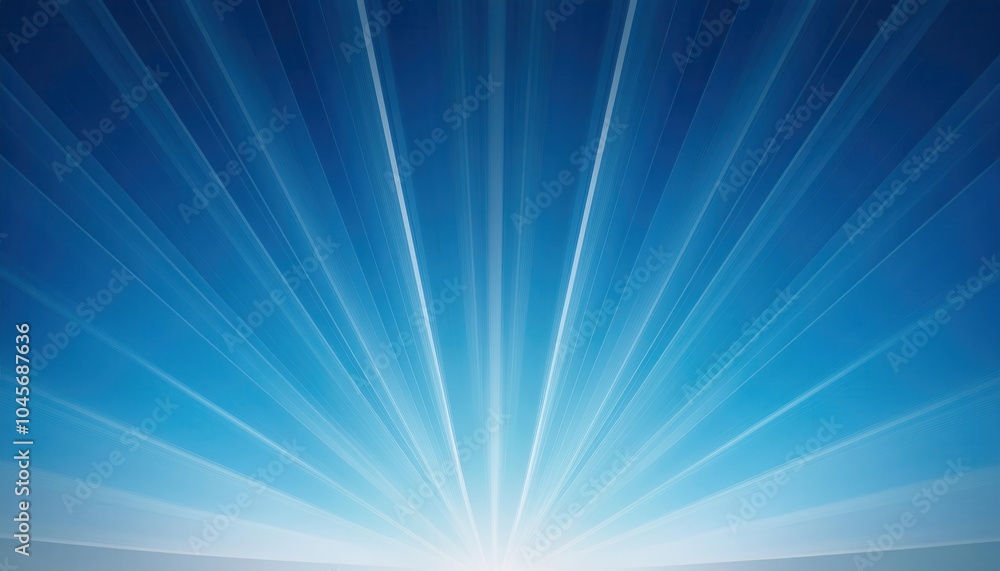 Vibrant Blue Rays Expanding from Horizon. Symbolizing Acceleration, Innovation, and Technological Breakthroughs, Ideal for Depicting Concepts of Speed, Energy, and Futuristic Growth in Digital Design Vibrant Blue Rays Expanding from Horizon. Symbolizing Acceleration, Innovation, and Technological Breakthroughs, Ideal for Depicting Concepts of Speed, Energy, and Futuristic Growth in Digital Design