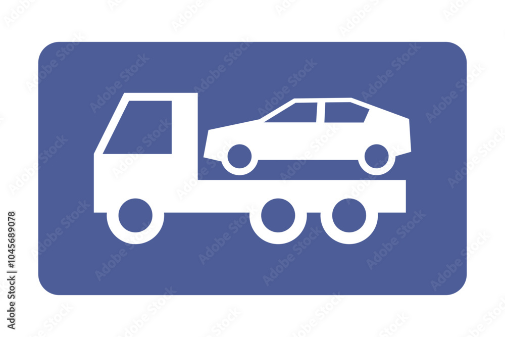 auto pomoc drogowa - holowanie samochodu ikona auto pomoc drogowa - holowanie samochodu ikona