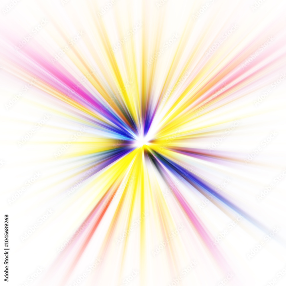 Obraz premium Colorful zoom motion effect. Abstract background.