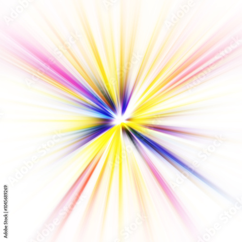 Colorful zoom motion effect. Abstract background.