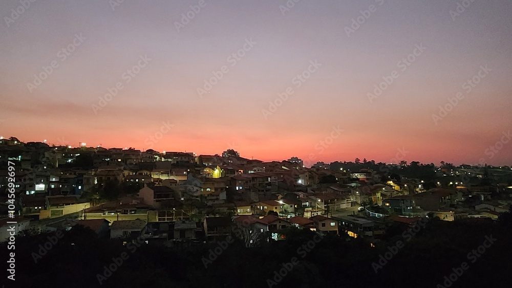 image of illuminated city at night image of illuminated city at night