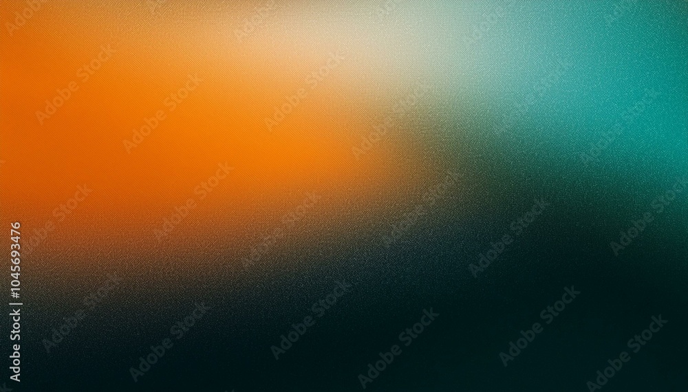Dark grainy banner background with orange-white and teal-black gradients; abstract design with glowing noise texture effect. Dark grainy banner background with orange-white and teal-black gradients; abstract design with glowing noise texture effect.