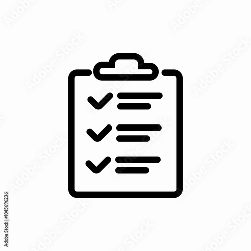 task board icon sign vector