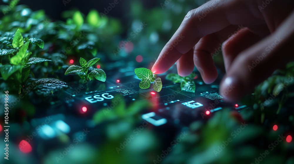 A digital graph showing 