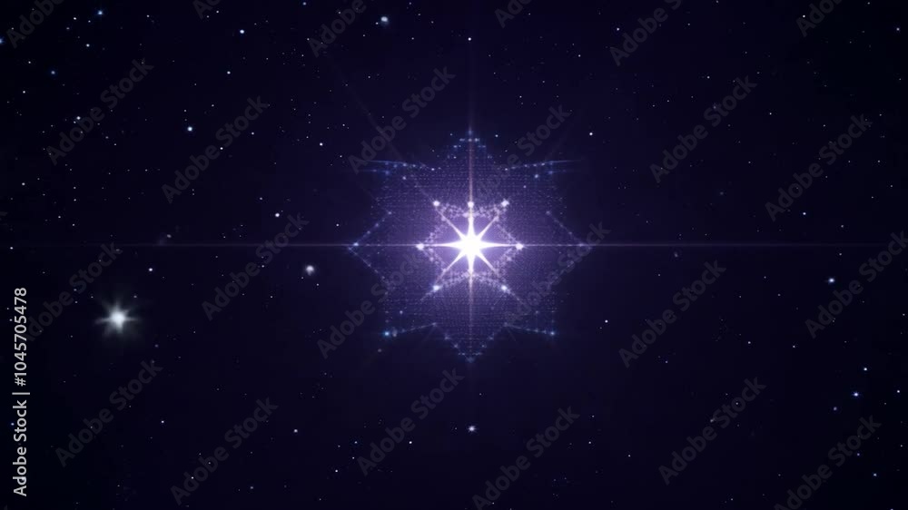 A night sky with twinkling stars. A night sky with twinkling stars.