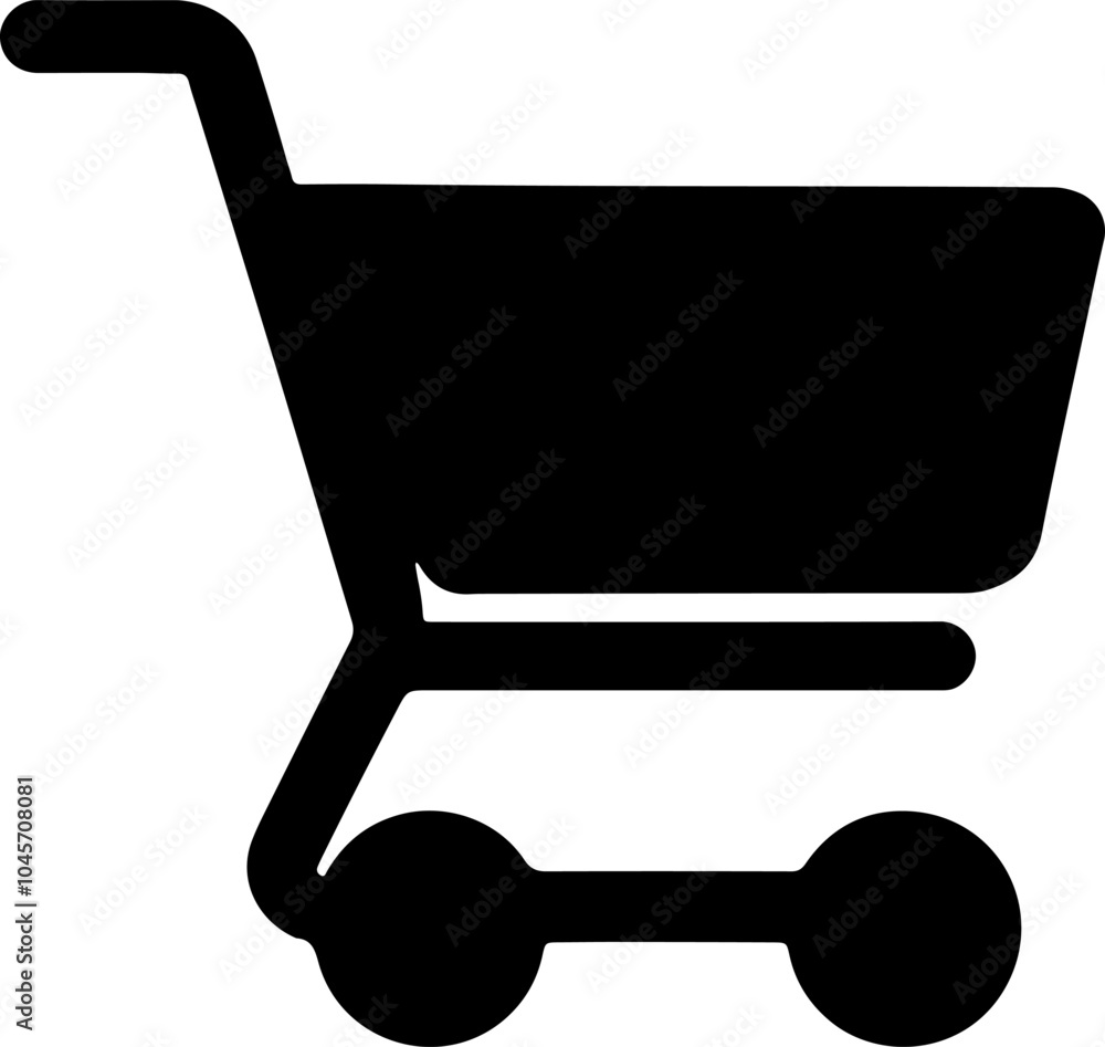 Shopping Cart icon design vector art illustration Shopping Cart icon design vector art illustration