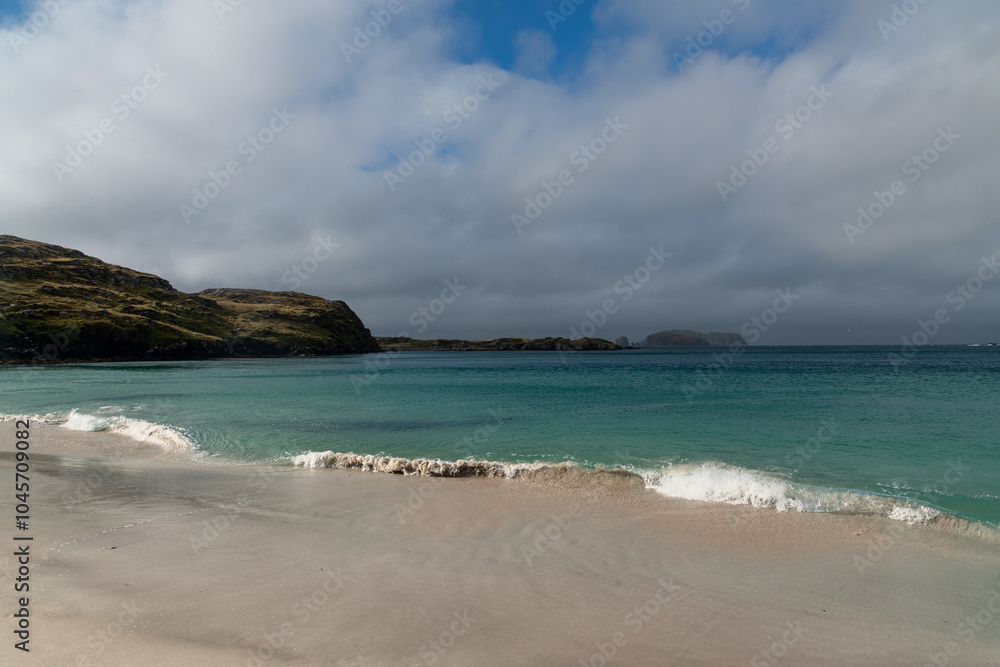 Famous Stacks of Garry Beach, Outer Hebrides Famous Stacks of Garry Beach, Outer Hebrides
