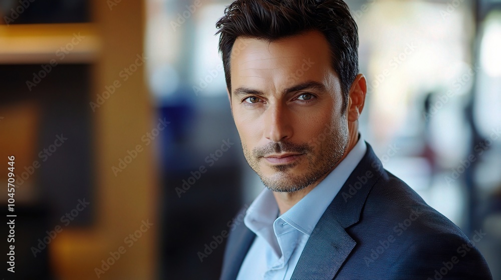 Confident Man in Business Attire Portrait Confident Man in Business Attire Portrait