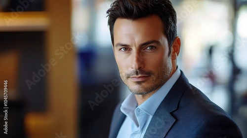 Confident Man in Business Attire Portrait