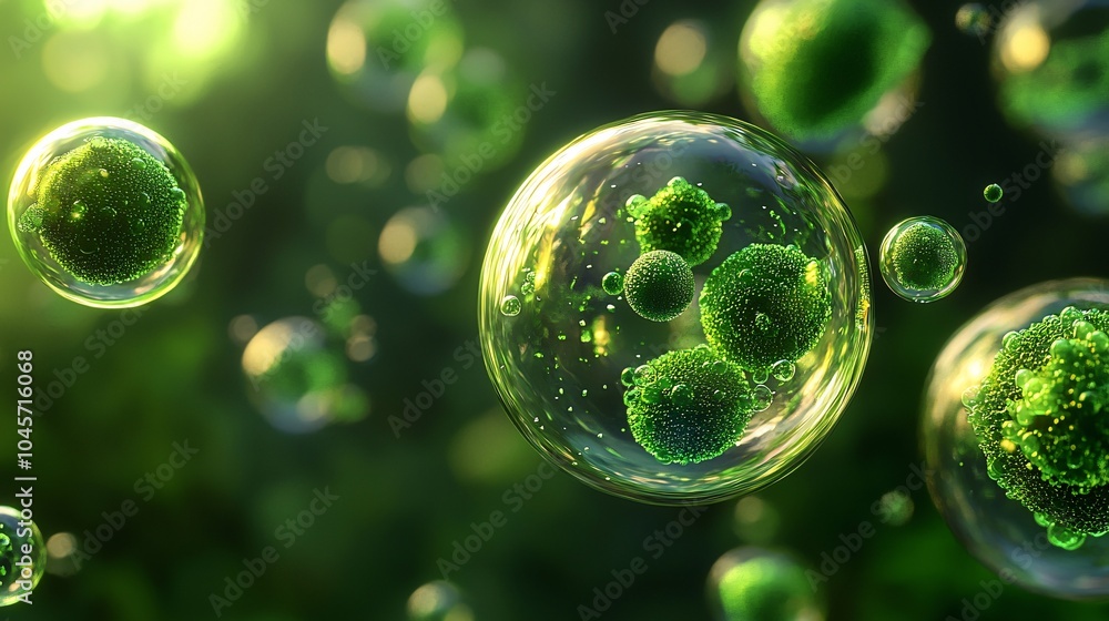 Microscopic Ecosystem of Floating Cells Microscopic Ecosystem of Floating Cells