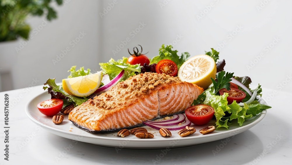 grilled salmon with vegetables grilled salmon with vegetables