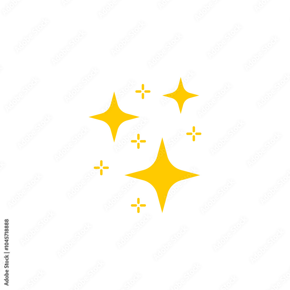 Shine icon symbol vector. on white background Shine icon symbol vector. on white background
