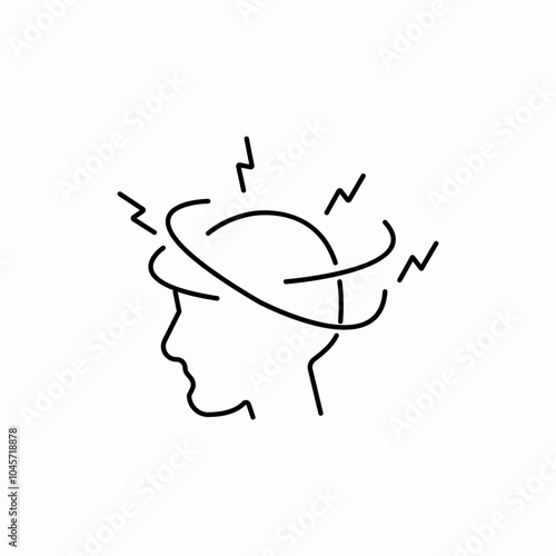 distress emotion icon sign vector