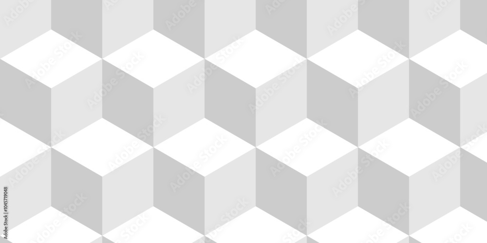 Abstract white and gray geometric style minimal blank cubic. Geometric pattern illustration mosaic, square and triangle wallpaper. seamless triangles shape mosaic backdrop art texture vector grid.
Abstract white and gray geometric style minimal blank cubic. Geometric pattern illustration mosaic, square and triangle wallpaper. seamless triangles shape mosaic backdrop art texture vector grid.