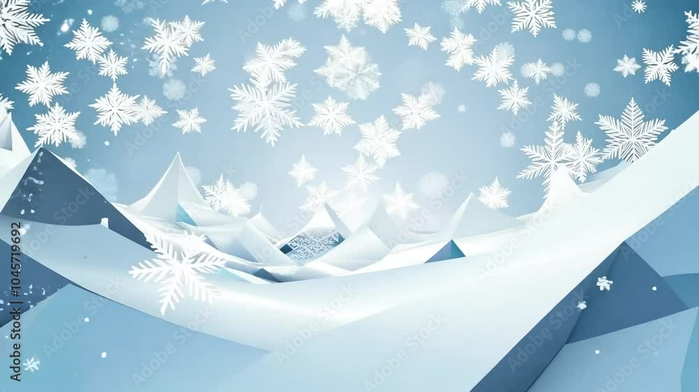 Winter Wonderland Seamless Render Snowfall Background Style Generated Snowing Looping AI An Loop 4K 3D Abstract Christmas Animation snow ice texture cold holiday snowflake season sky blue frost star Winter Wonderland Seamless Render Snowfall Background Style Generated Snowing Looping AI An Loop 4K 3D Abstract Christmas Animation snow ice texture cold holiday snowflake season sky blue frost star