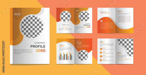 Pages company profile brochure template