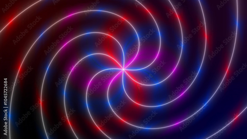 Colorful Spiral Light Pattern Colorful Spiral Light Pattern