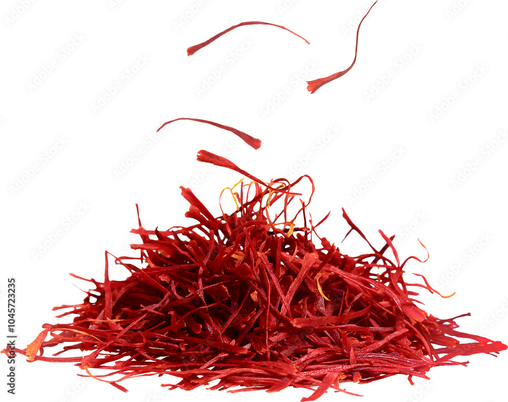 Naklejka premium Dried saffron spice