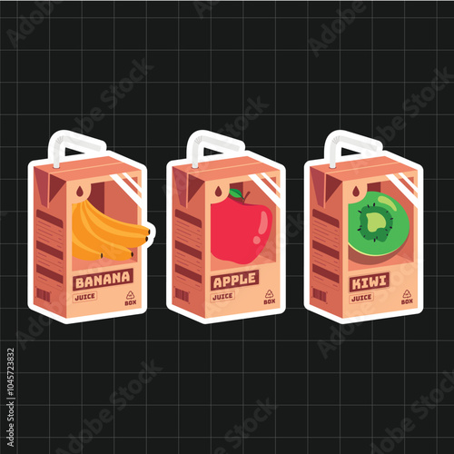 Theree Juice Box