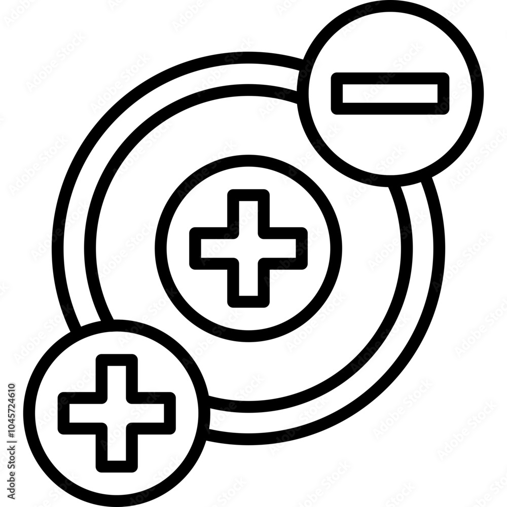 Fototapeta premium Proton Icon