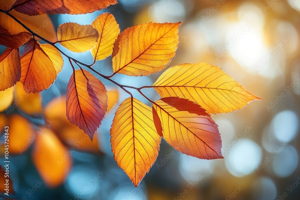 A close-up of vibrant autumn leaves showcasing rich orange and yellow hues. A close-up of vibrant autumn leaves showcasing rich orange and yellow hues.