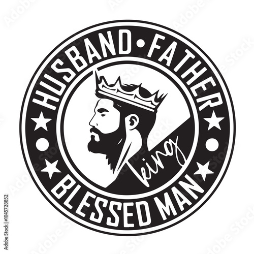 husband father logo inspirational positive quotes, motivational, typography, lettering design