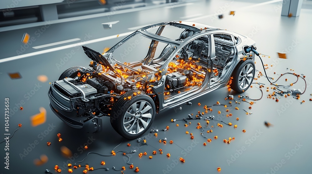 Detailed infographic comparing the risks and safety concerns of battery