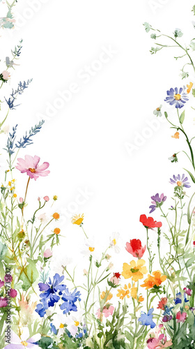 Wildflower frame