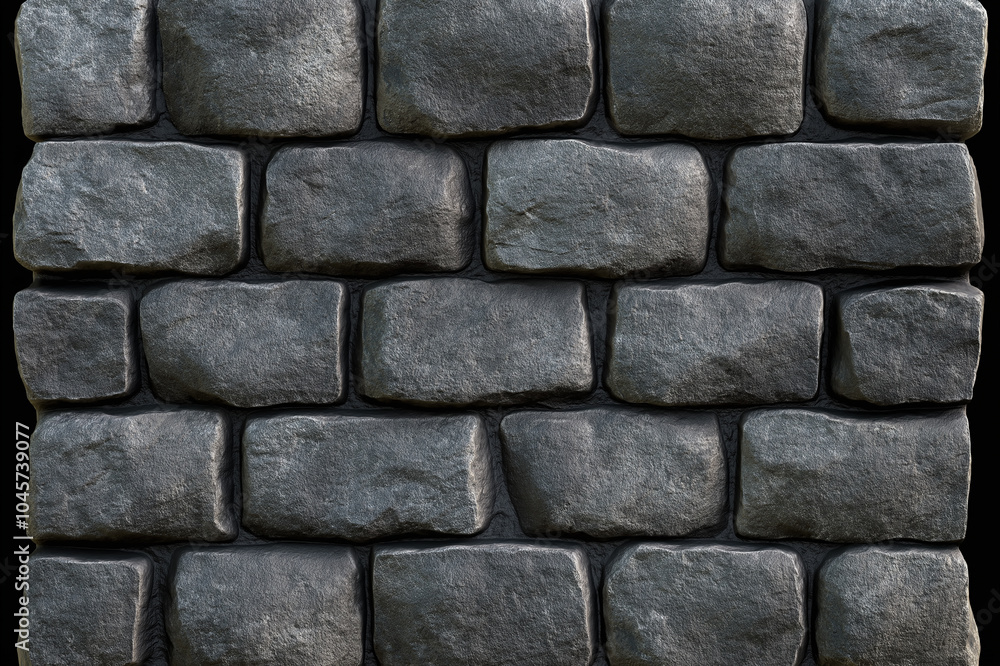 Close-up of rough dark stone wall texture, representing durability, strength, and industrial design, perfect for construction, architecture, and rustic design inspiration. Close-up of rough dark stone wall texture, representing durability, strength, and industrial design, perfect for construction, architecture, and rustic design inspiration.