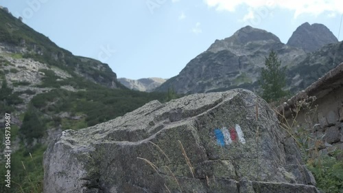 peaks in the mountains