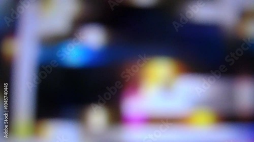 Wallpaper Mural abstract background of colorful lights Torontodigital.ca