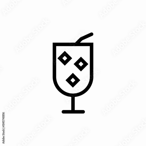 mango juice icon sign vector