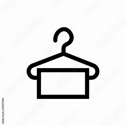 towel detailed icon sign vector