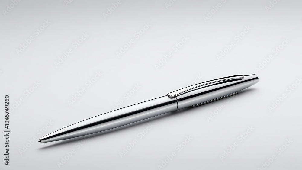 High-quality ballpoint pen mockup displaying sleek design and branding elements, perfect for promoting corporate identity or product branding in a professional setting. High-quality ballpoint pen mockup displaying sleek design and branding elements, perfect for promoting corporate identity or product branding in a professional setting.
