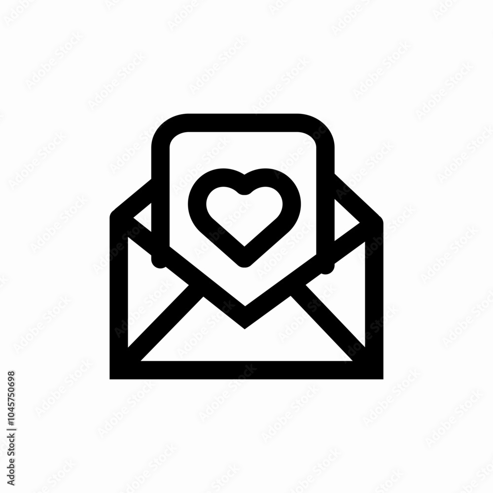 love letter detailed icon sign vector love letter detailed icon sign vector