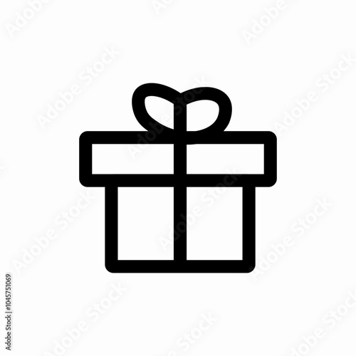 rewards gift icon sign vector